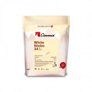 Carma Шоколад белый NIOBO 34% 1,5 кг